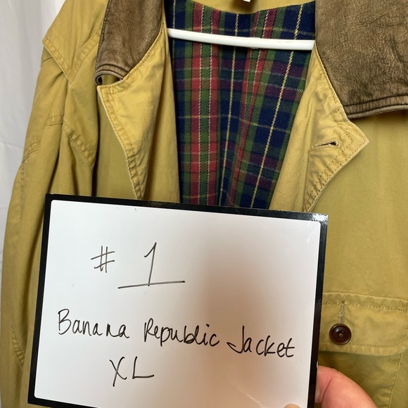 Banana Republic utility/field jacket.  Men’s size XL. Excellent condition. - Picture 5 of 6